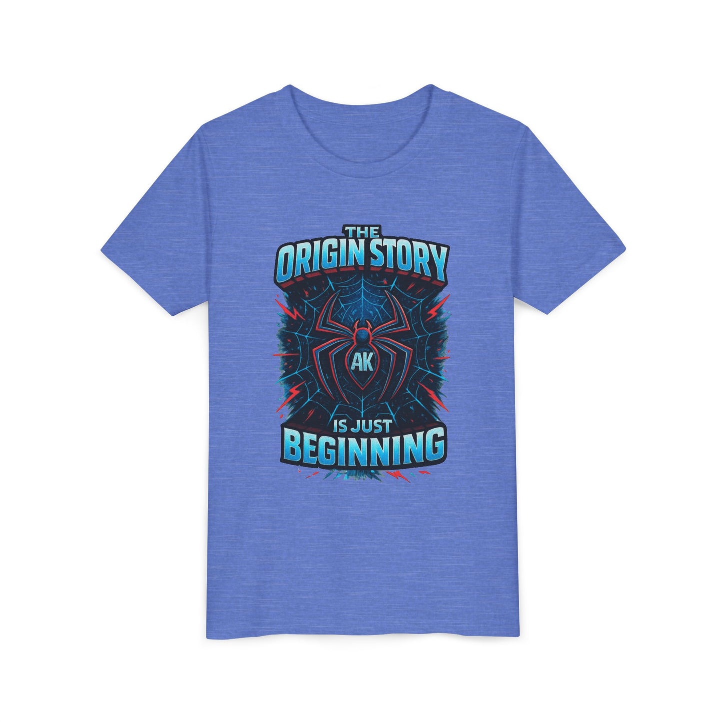 Youth Tee — "Origin Story" Spider-Emblem Tee Amri's SDR Journey