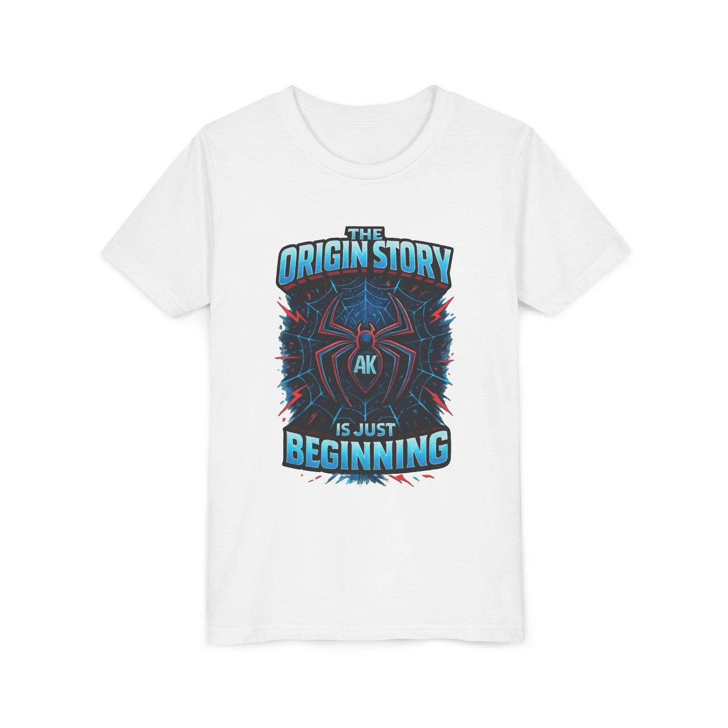 Youth Tee — "Origin Story" Spider-Emblem Tee Amri's SDR Journey