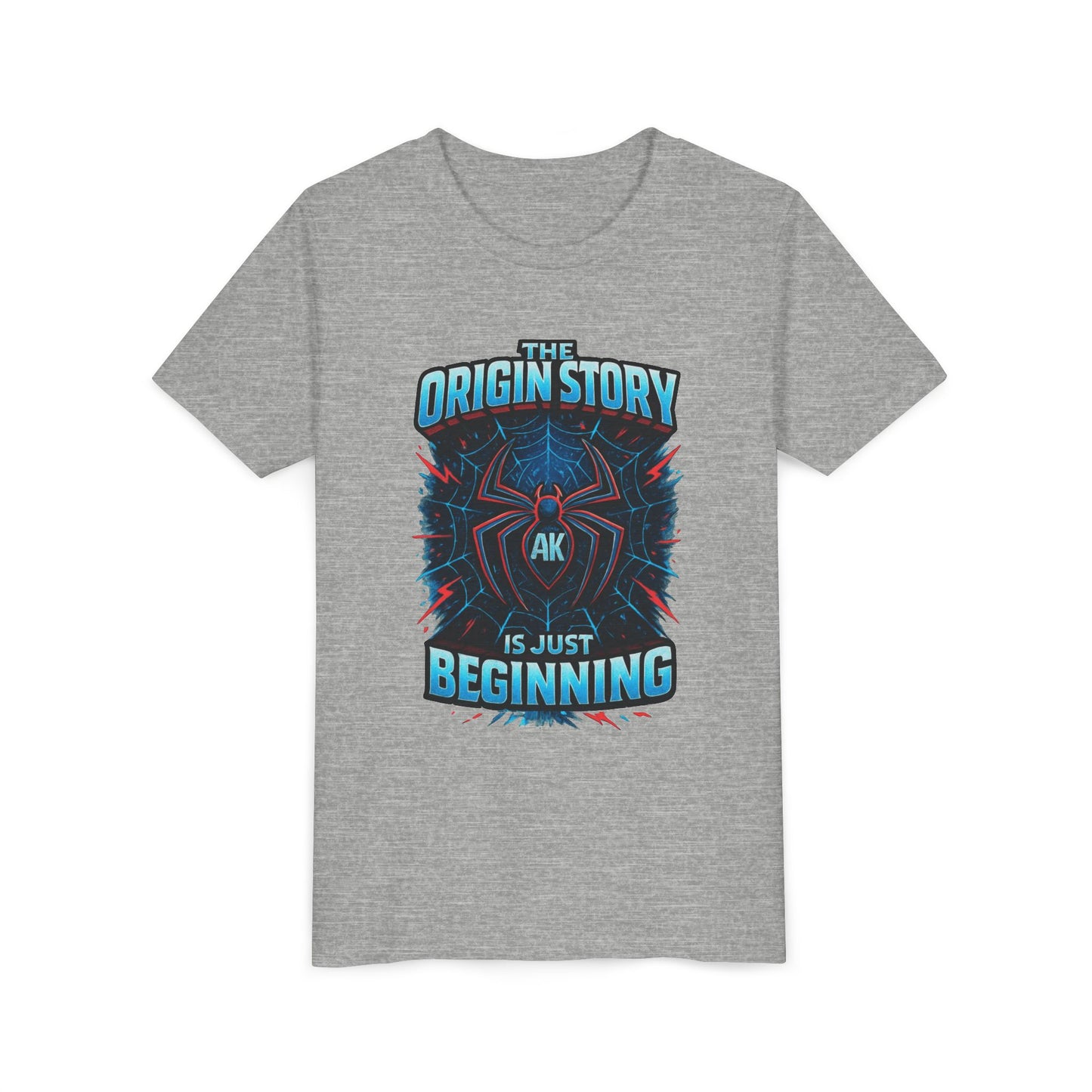 Youth Tee — "Origin Story" Spider-Emblem Tee Amri's SDR Journey