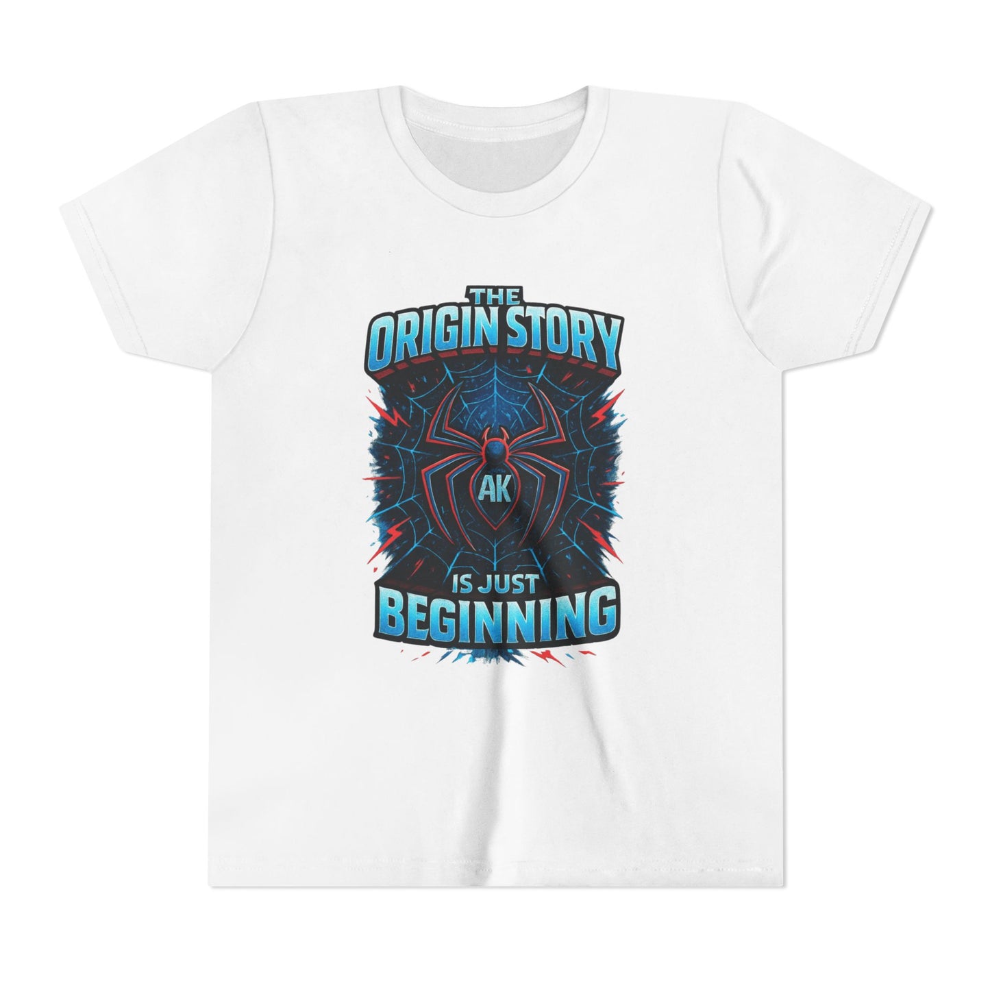Youth Tee — "Origin Story" Spider-Emblem Tee Amri's SDR Journey