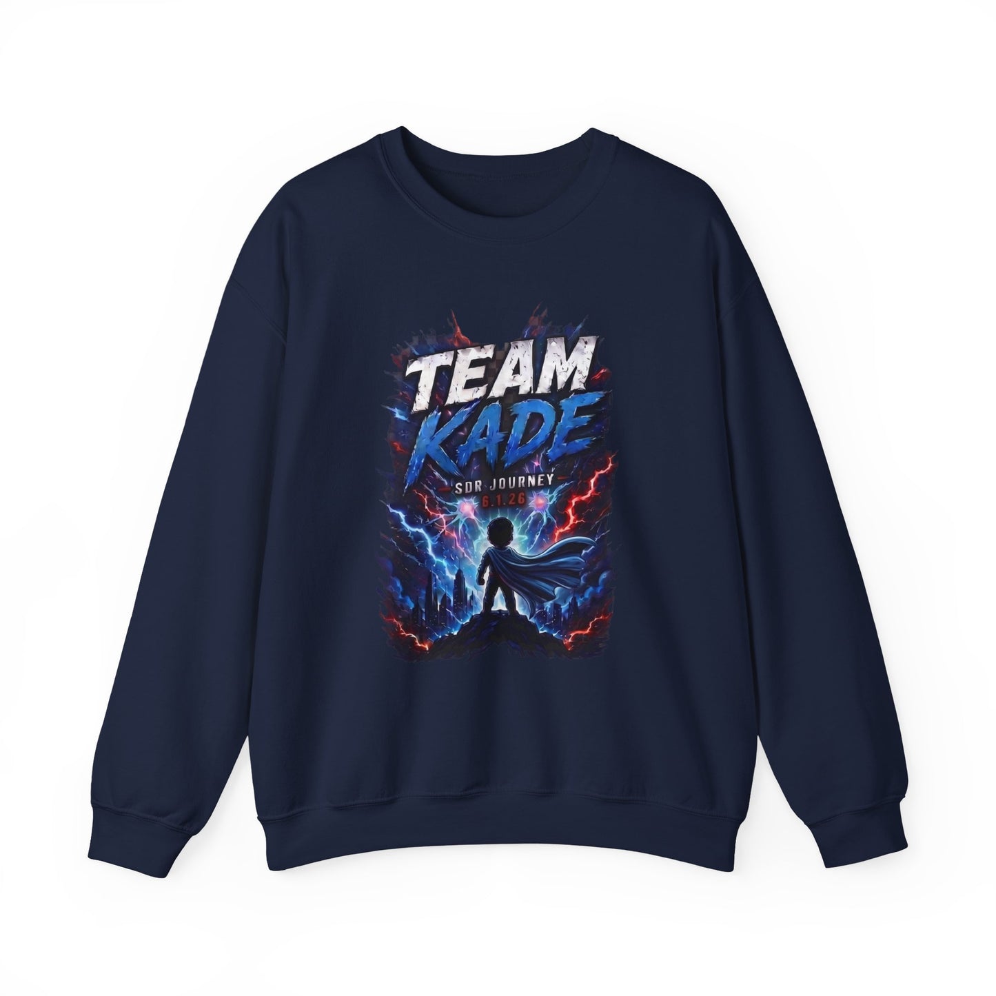 Crewneck Sweatshirt — "Team Kade" Tee Amri's SDR Journey