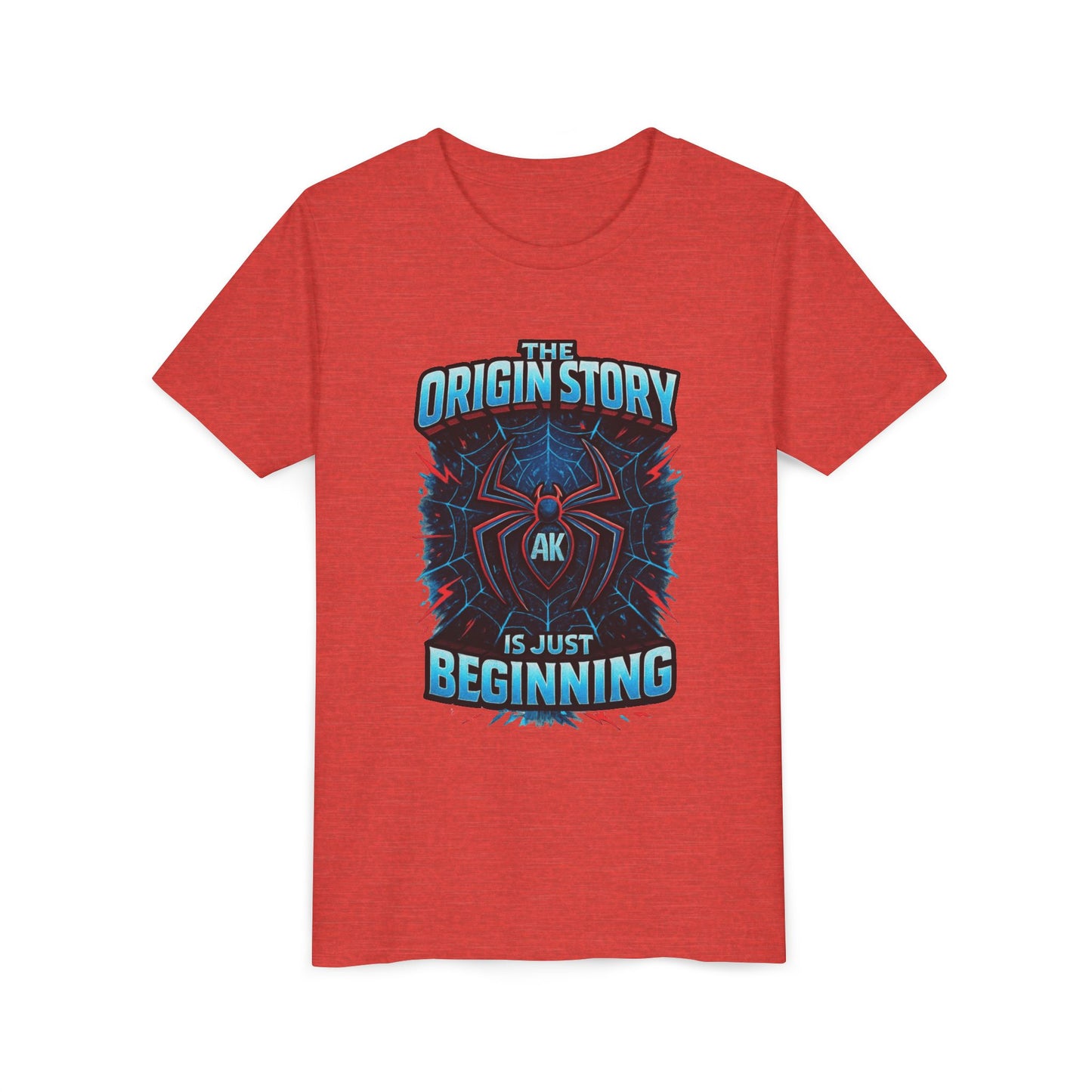Youth Tee — "Origin Story" Spider-Emblem Tee Amri's SDR Journey