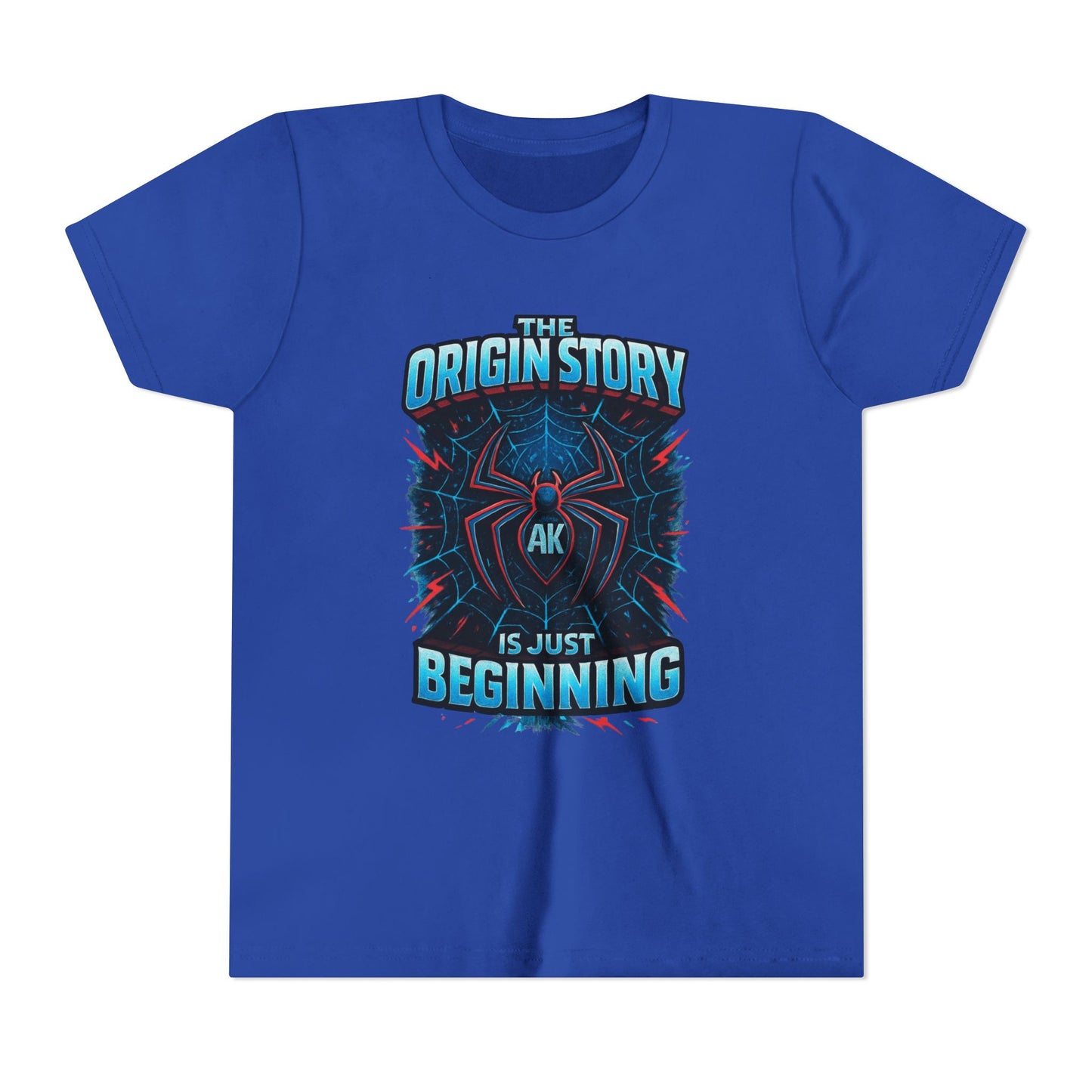 Youth Tee — "Origin Story" Spider-Emblem Tee Amri's SDR Journey