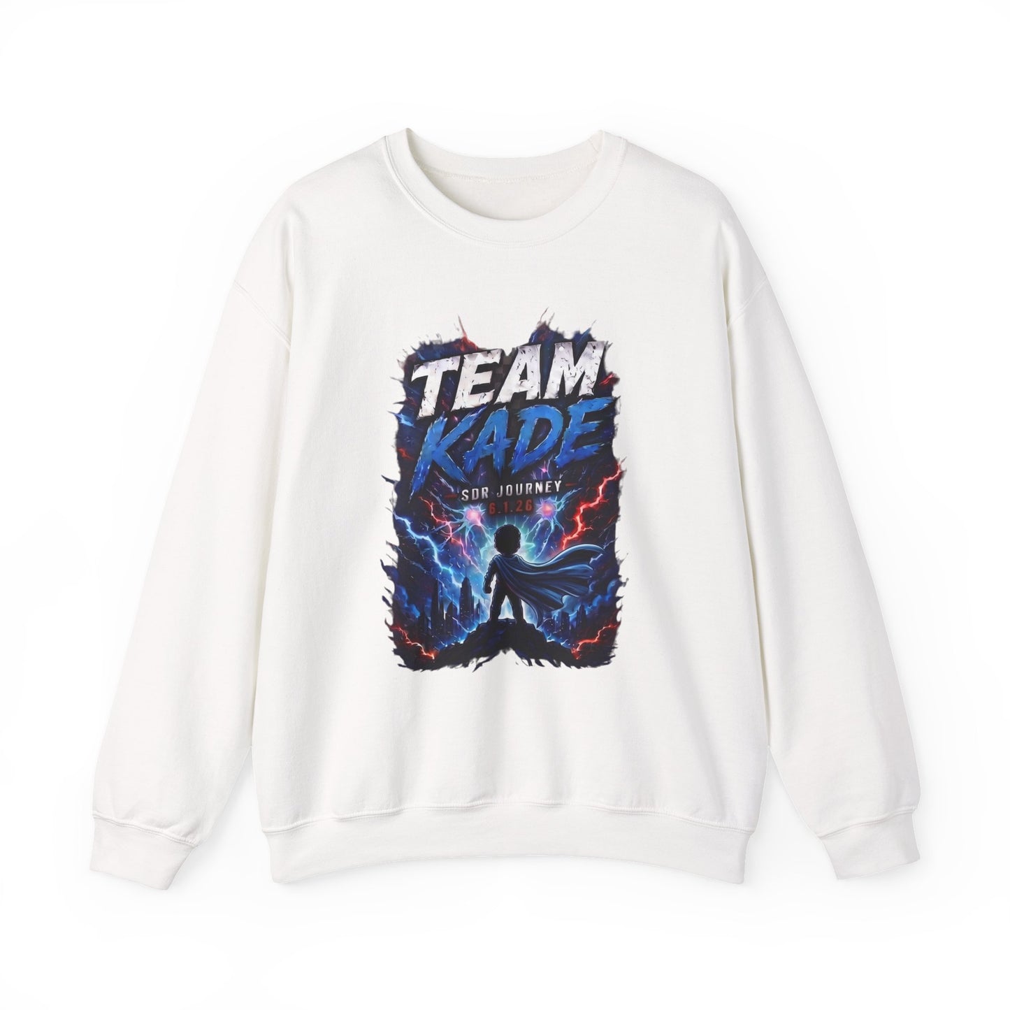 Crewneck Sweatshirt — "Team Kade" Tee Amri's SDR Journey