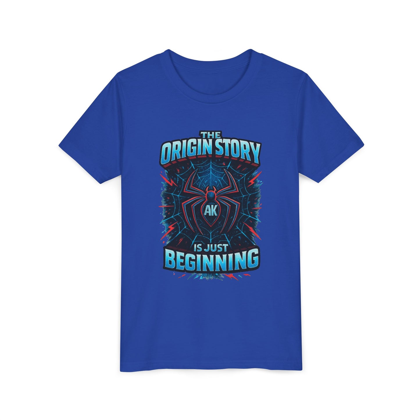 Youth Tee — "Origin Story" Spider-Emblem Tee Amri's SDR Journey