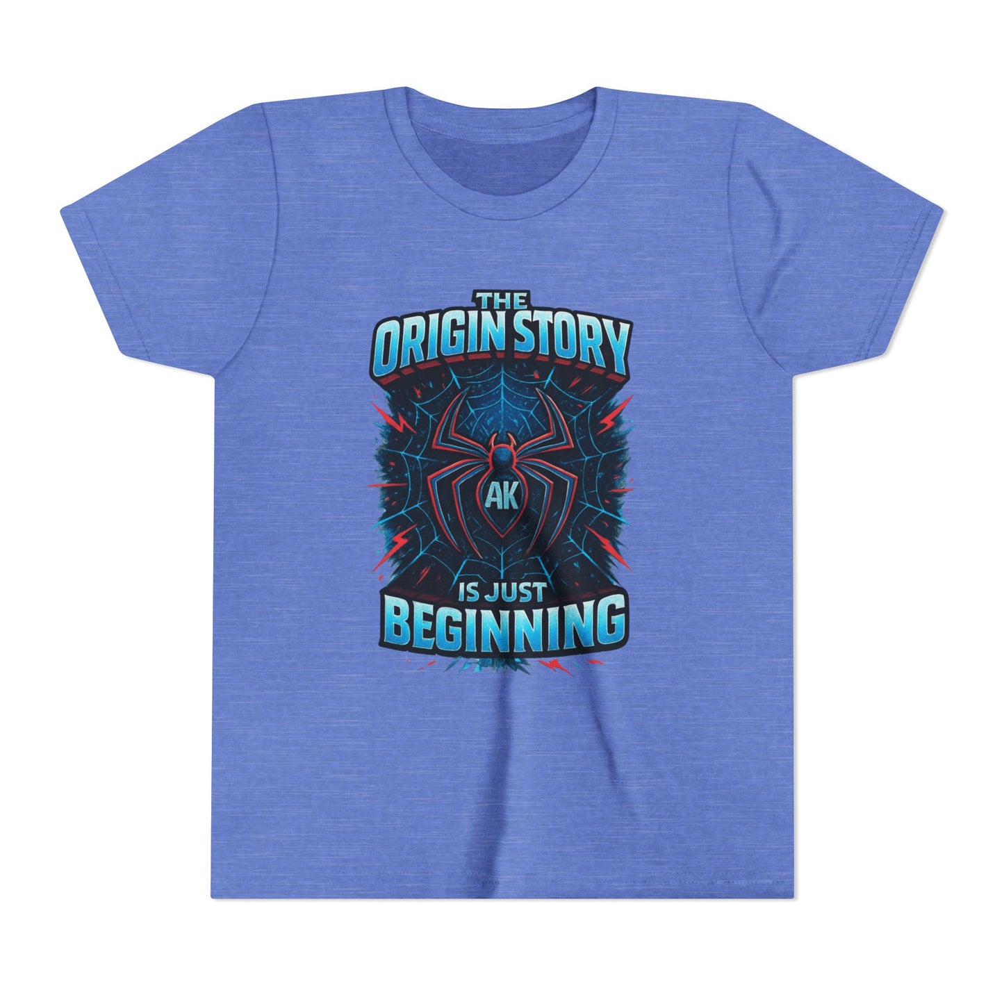 Youth Tee — "Origin Story" Spider-Emblem Tee Amri's SDR Journey