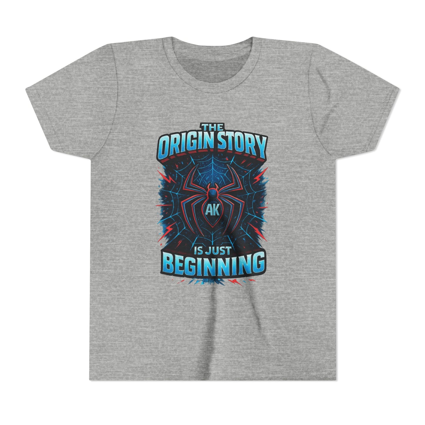Youth Tee — "Origin Story" Spider-Emblem Tee Amri's SDR Journey