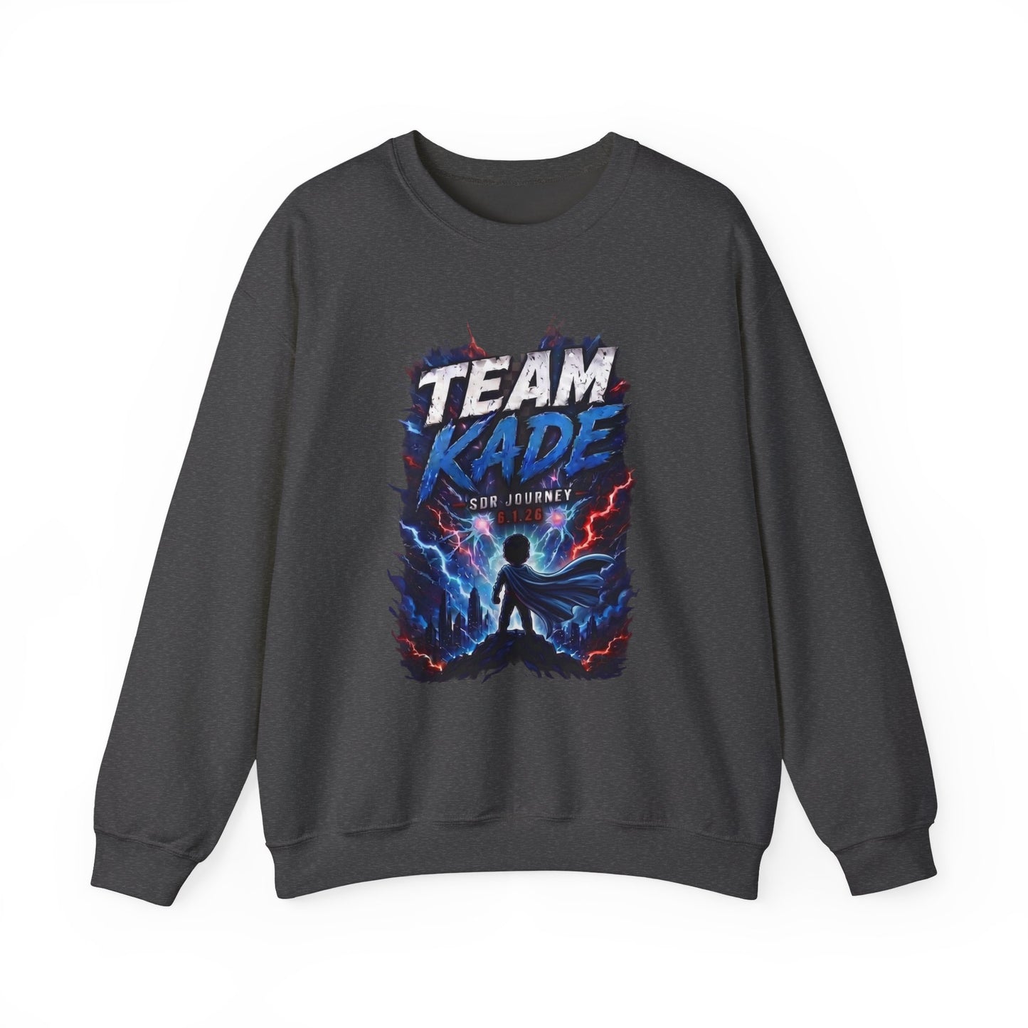 Crewneck Sweatshirt — "Team Kade" Tee Amri's SDR Journey